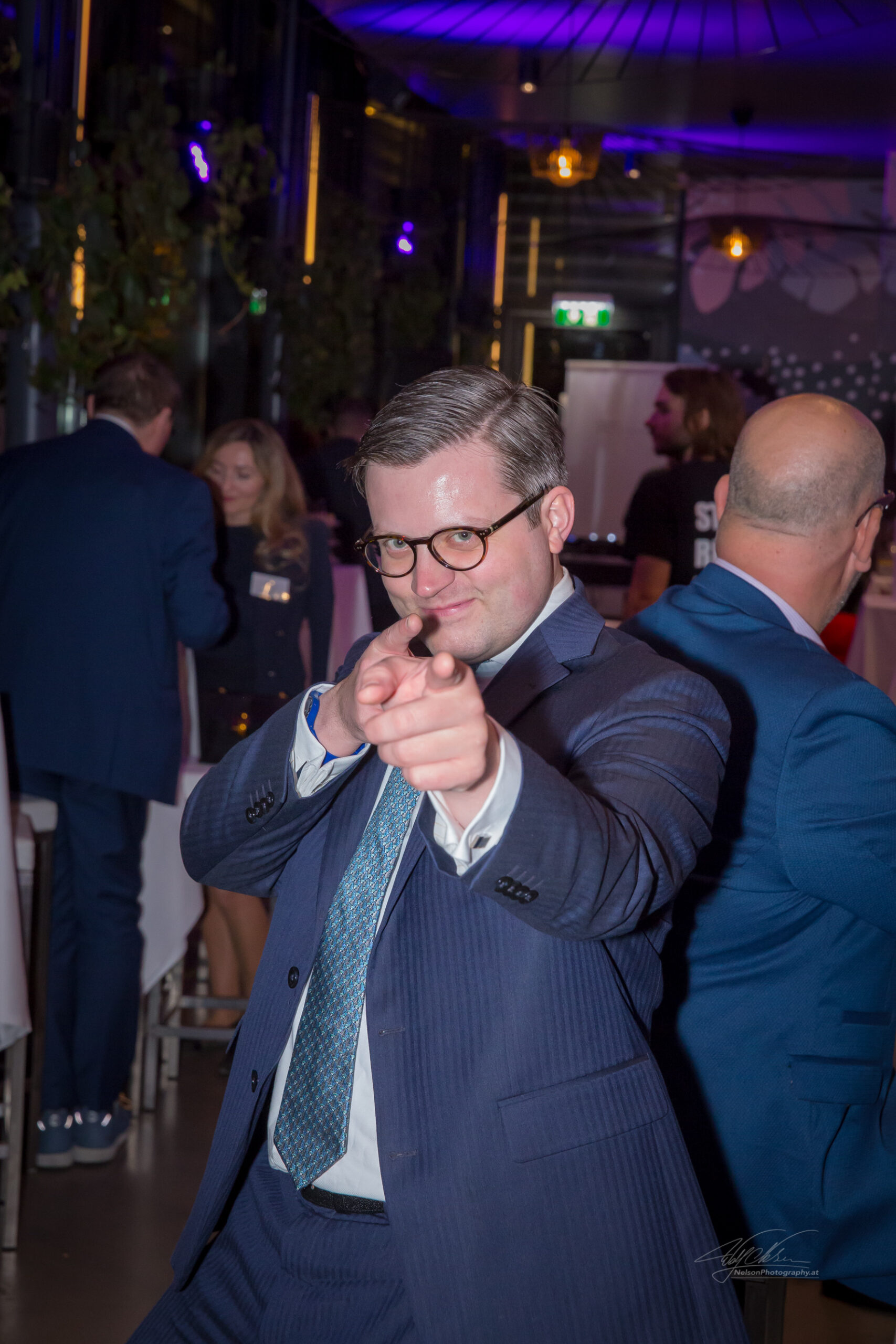 Richard Hochreiner mit lässiger "Checker"-Pose