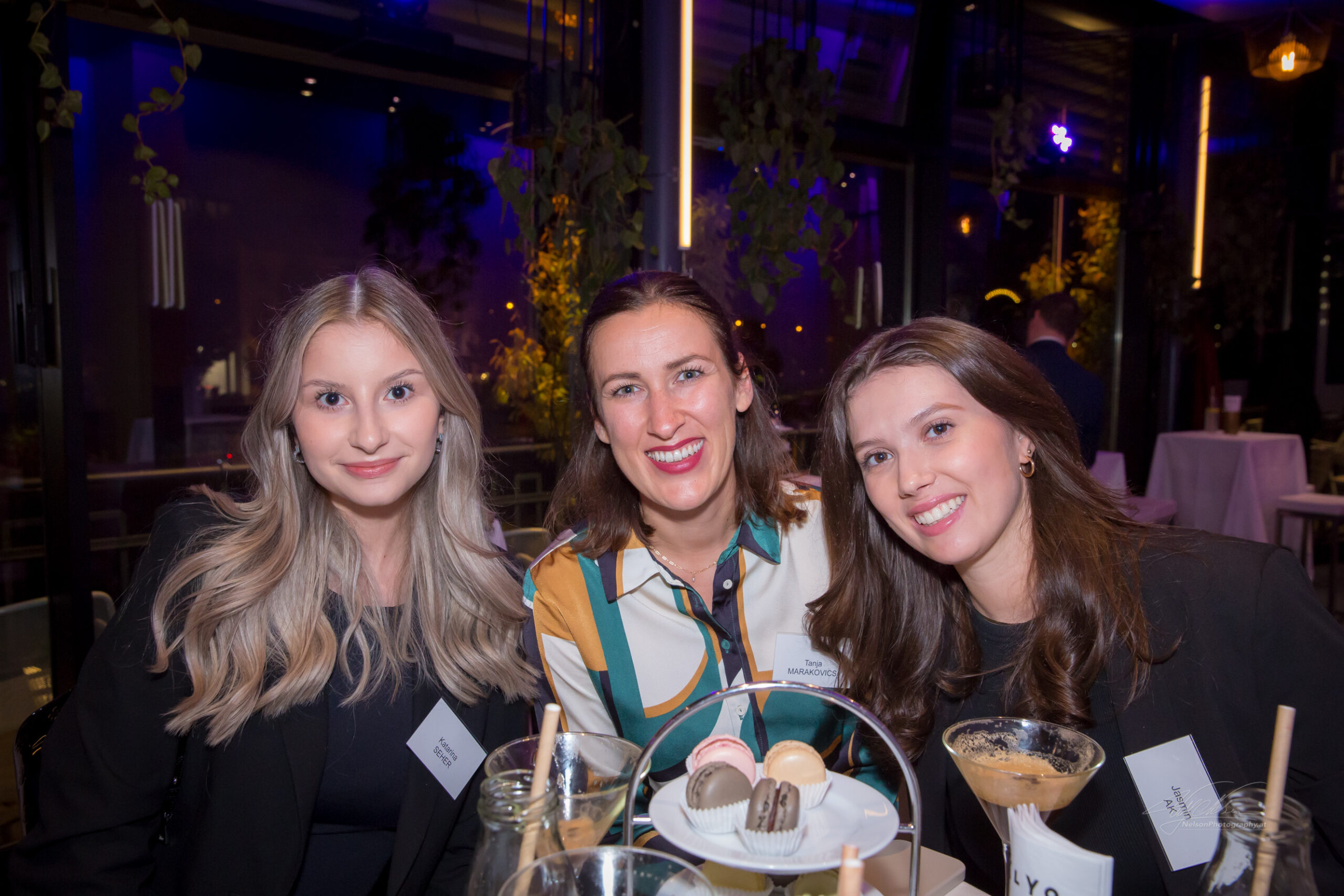 Katarina Seher, Tanja Marakovics und Jasmin Ak